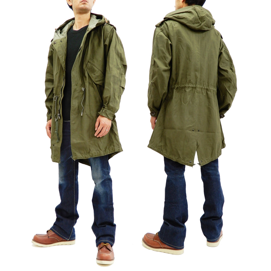 Buzz Rickson Parka Men's U.S. Army M-51 Fishtail Parka Military