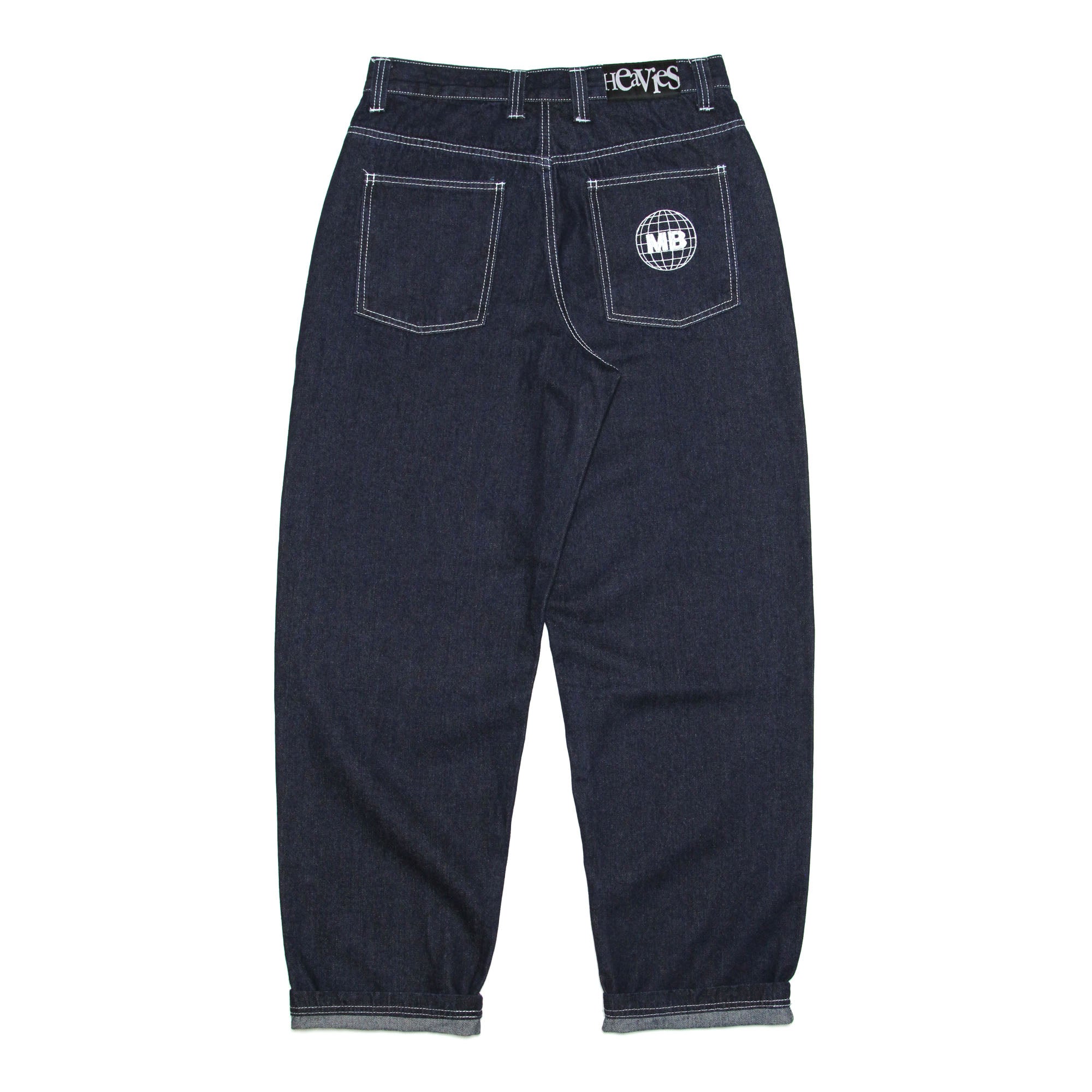 MOTO-BUNKA X HEAVIES - Collaboration Jeans/Deep Blue – RODI STORE