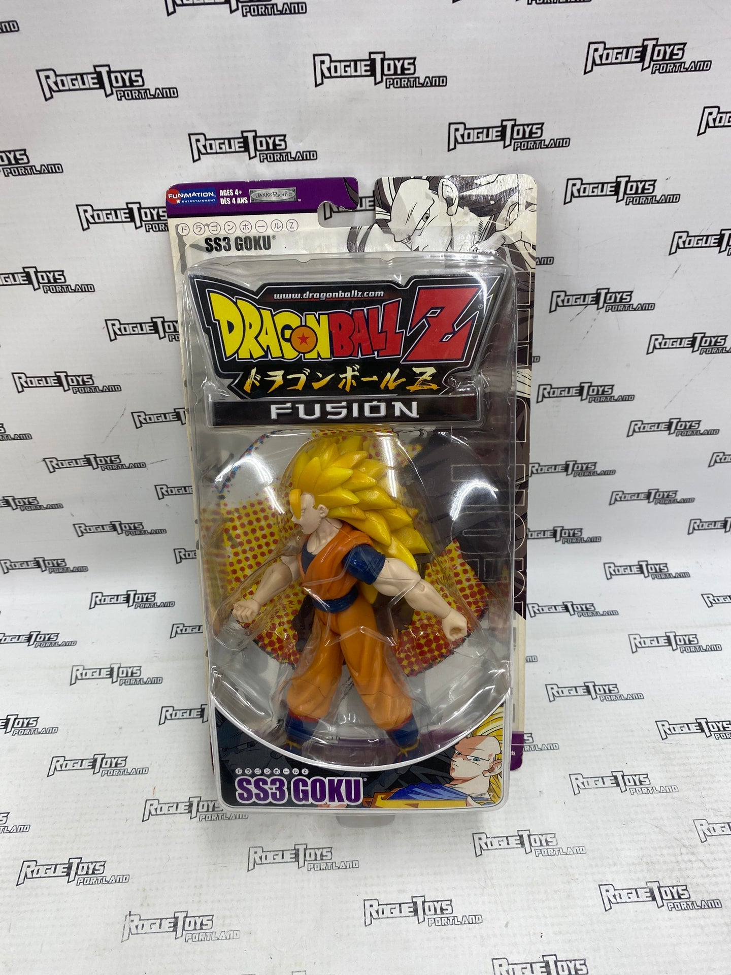Jakks Pacific Dragon Ball Z Fusion SS3 Goku| Rogue Toys