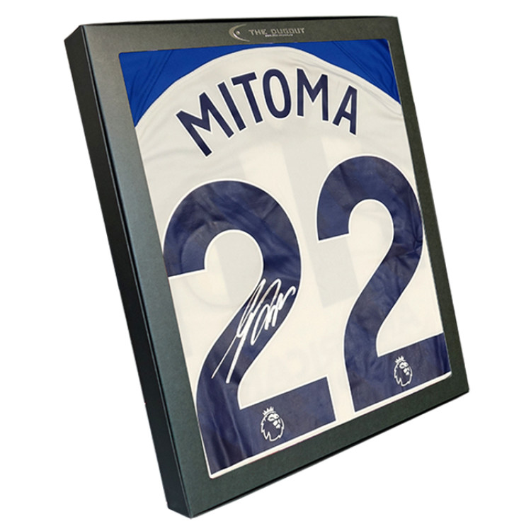 三笘薫 直筆サイン入りブライトン23/24ホームユニフォーム | テレビ