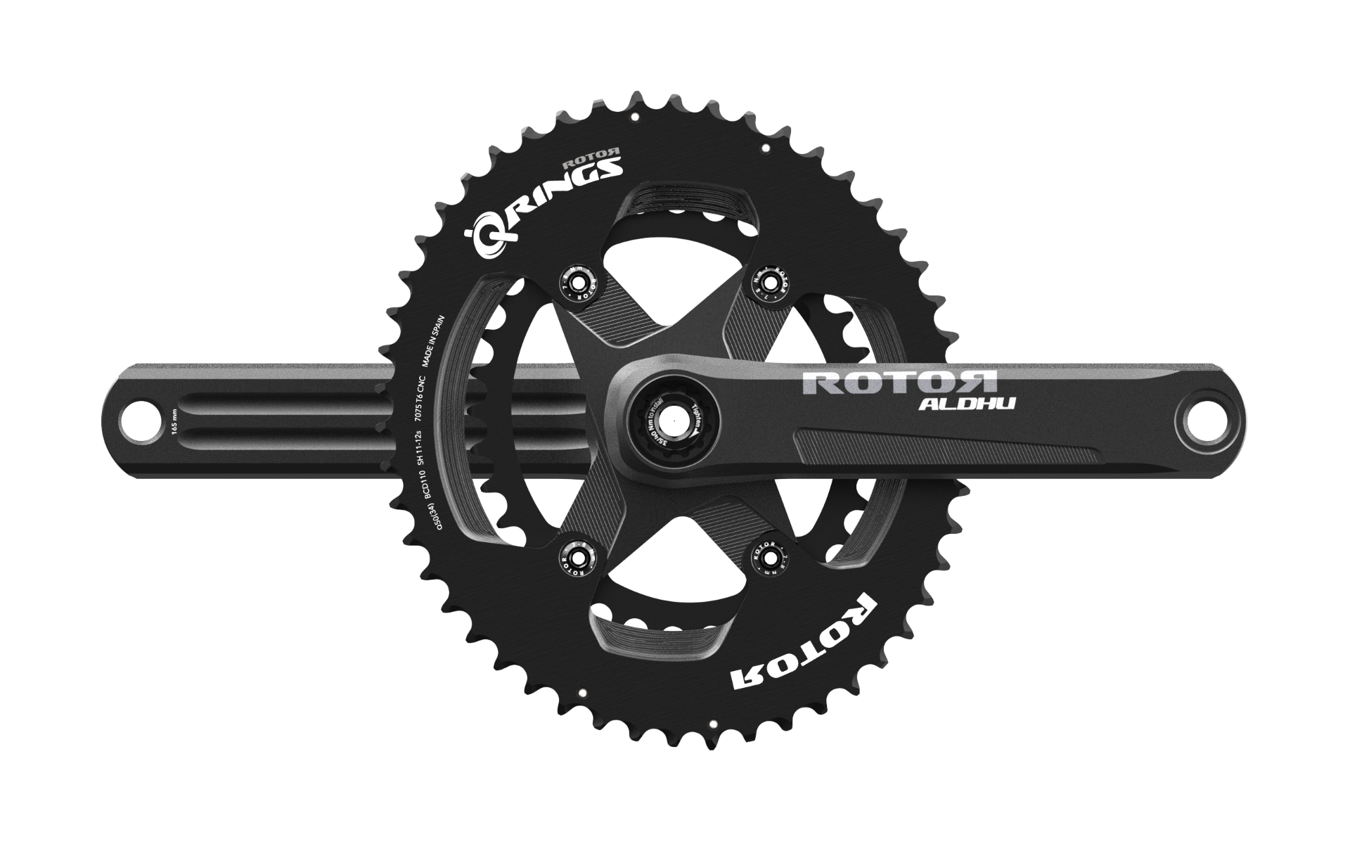 ROTOR Aldhu 2x12s Shimano® Compatible Crankset