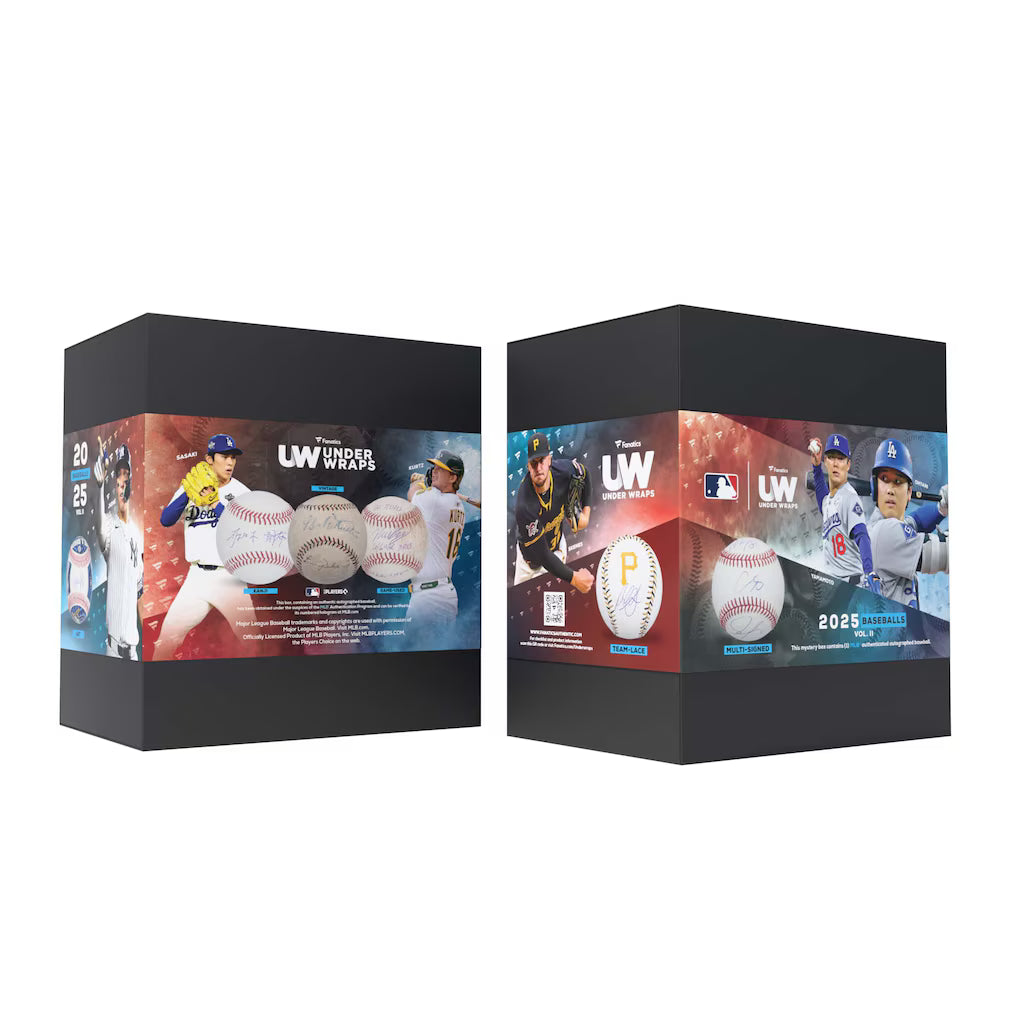 2025 Under Wraps Autographed MLB Baseballs Vol. II Mystery Box