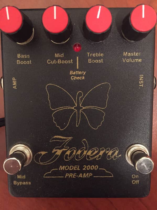 Fodera Model 2000 Preamp | Reverb