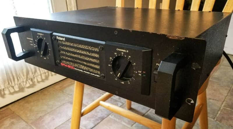 Roland SRA-800 1300 Watt Stereo Power Amplifier | Reverb