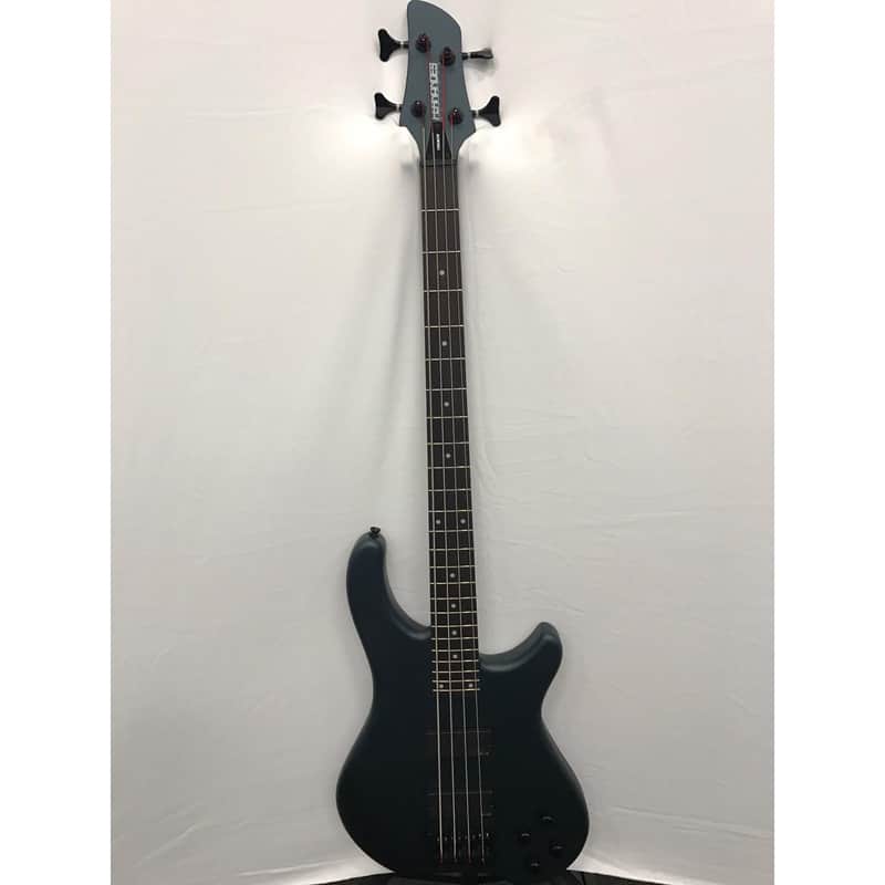 Fernandes Tremor 4 Deluxe Electric Bass - Gunmetal Blue Satin | Reverb