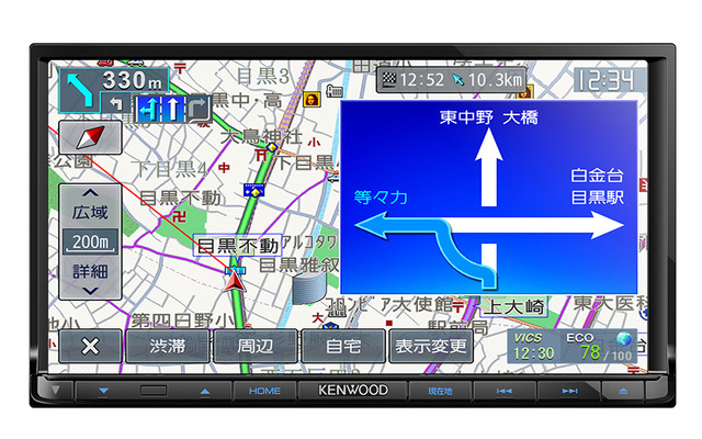 ケンウッド、4か国語対応の特定販路向け彩速ナビ 2016年モデルを発売