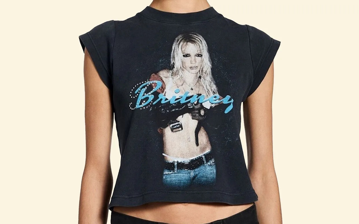 Would you pay £575 for a Britney Spears tour T-shirt?