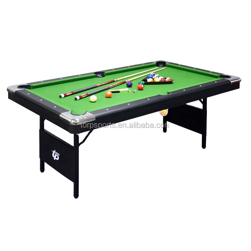 6フィート折りたたみ式プールテーブル - 76インチ折りたたみ式