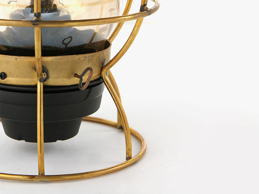 レイルロードランタンLED ブラス - Barebones Living - ベアボーンズ