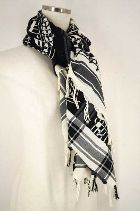 ナンバーナイン 音符ストールマフラー