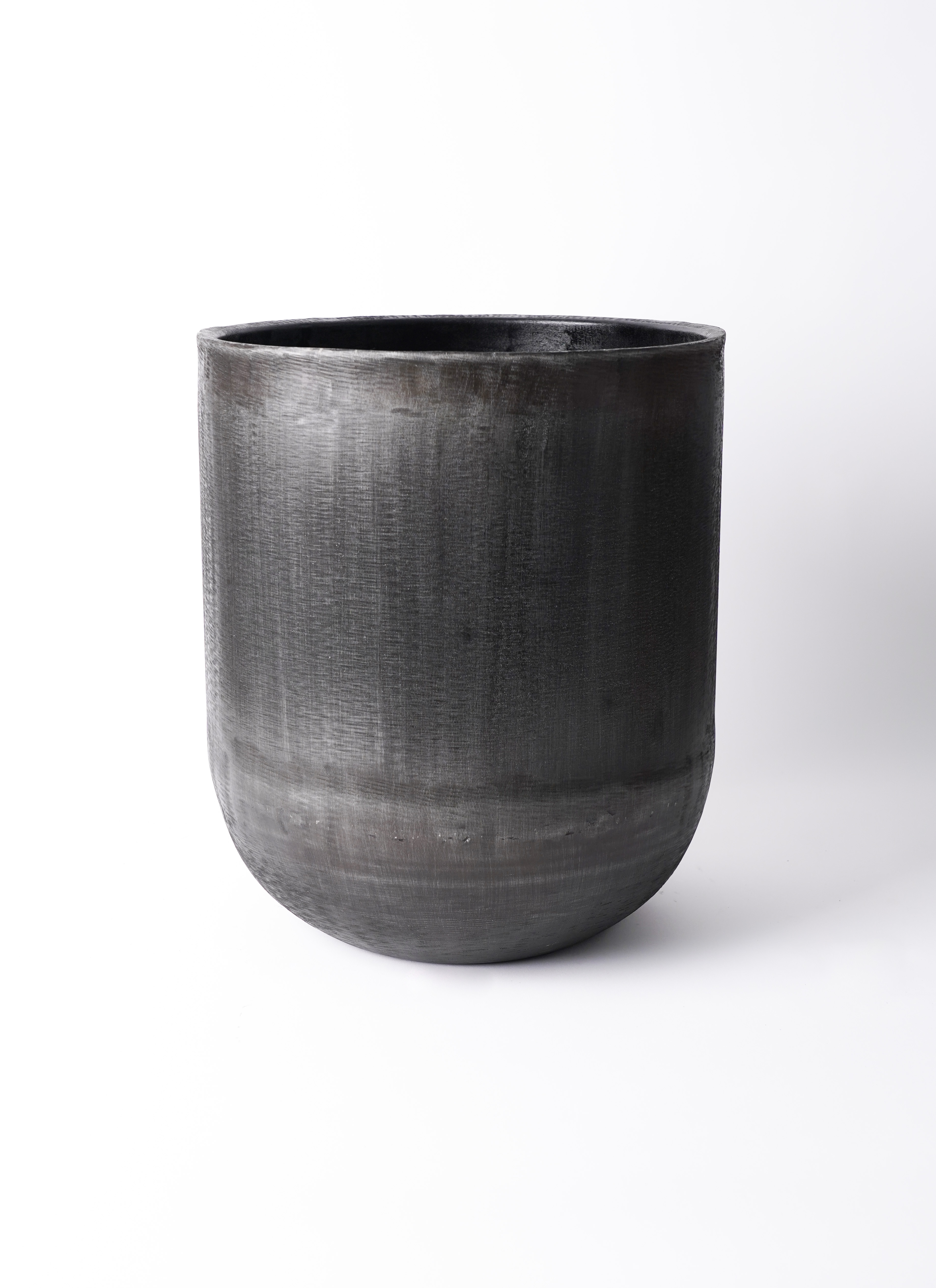 鉢カバー アンワール カーフ 10号鉢用 ミンクブラック #KONTON AW