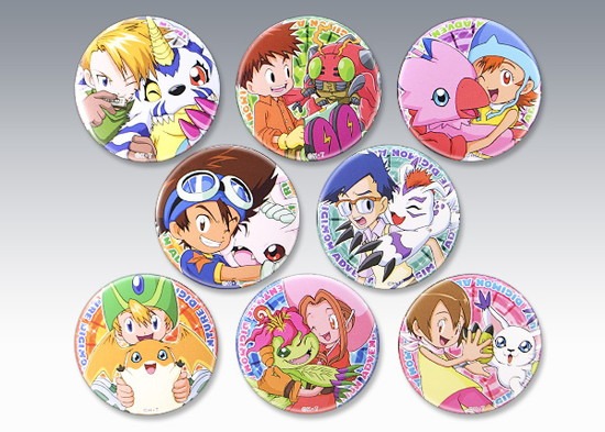 デジモンアドベンチャー ドでか缶バッジ 8個入り1BOX｜ホビーの総合