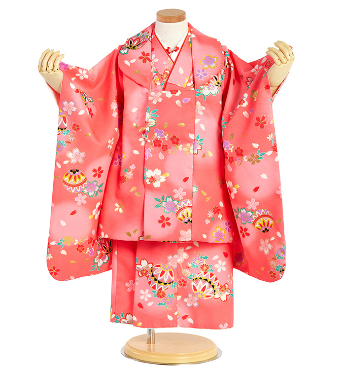 七五三（子ども） 3歳女の子 No.JE-0291のレンタル｜きもの365