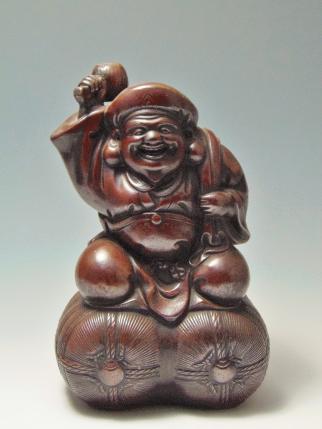 大黒天 置物 木村長十郎友敬