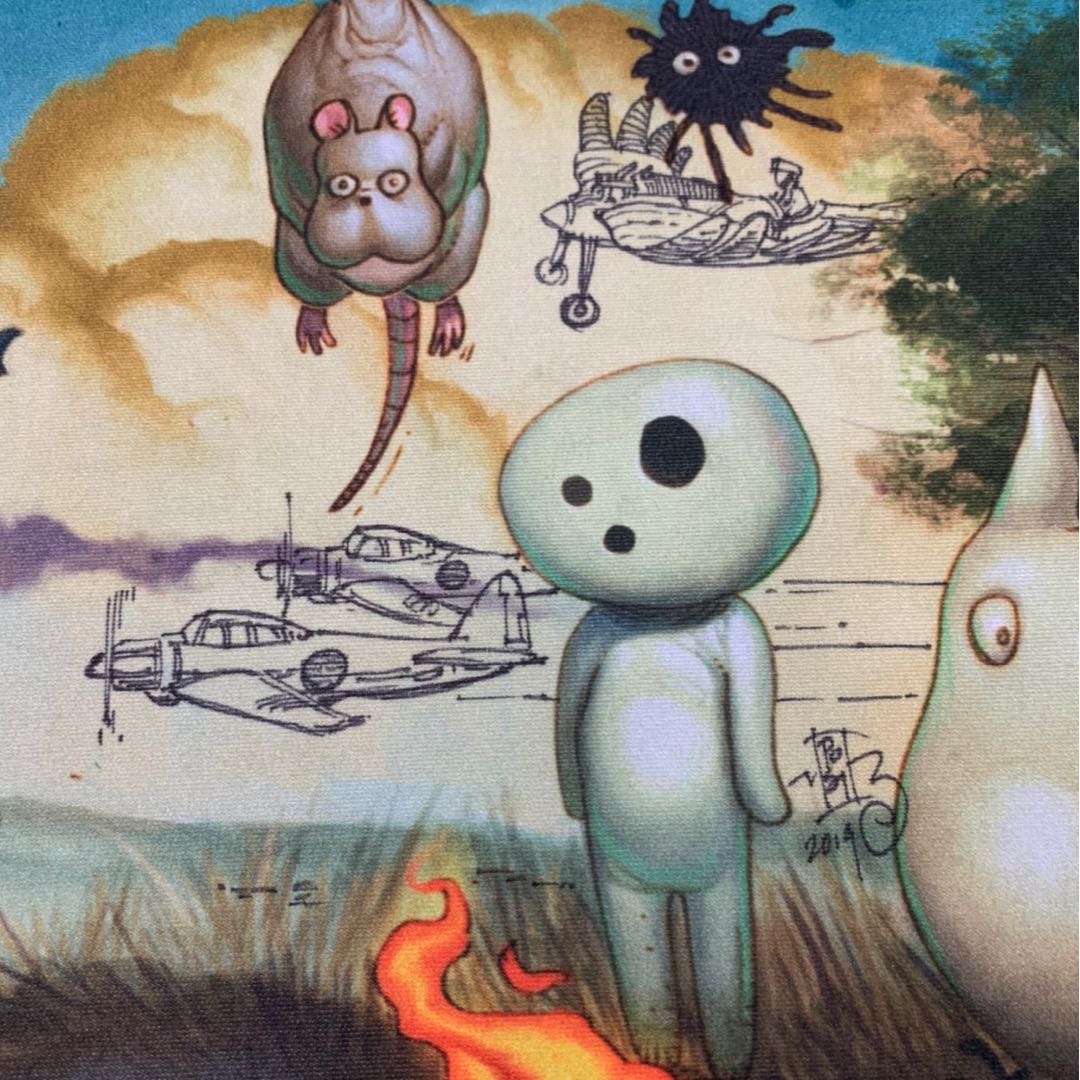 MTGプレイマット 森の知恵スケッチ MTGプレイマット 森の知恵スケッチ