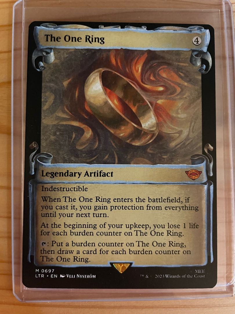 The One Ring 一つの指輪 foil 4枚 The One Ring 一つの指輪 foil