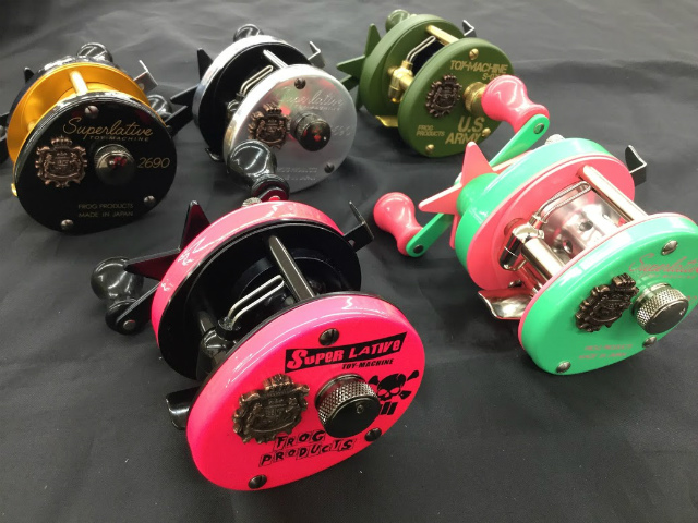 新商品】新作リール フロッグプロダクツ『トイマシーンスーパーレイ