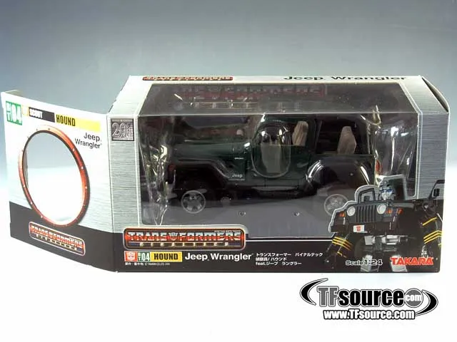 BT-04 Hound | Jeep Wrangler | Binaltech Transformers Figure by