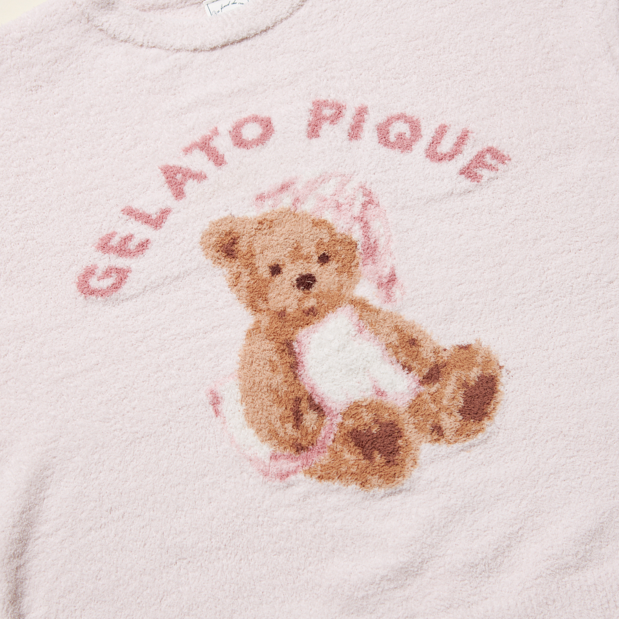 WOMEN】GOOD NIGHT BEAR JQDプルオーバー&スターJQDロングパンツ