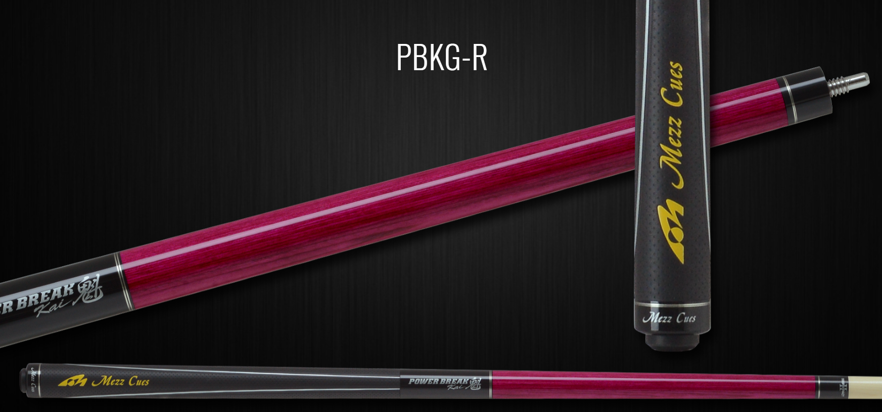 Mezz Power Break Kai Pink PBKG-R - KB Custom Cues