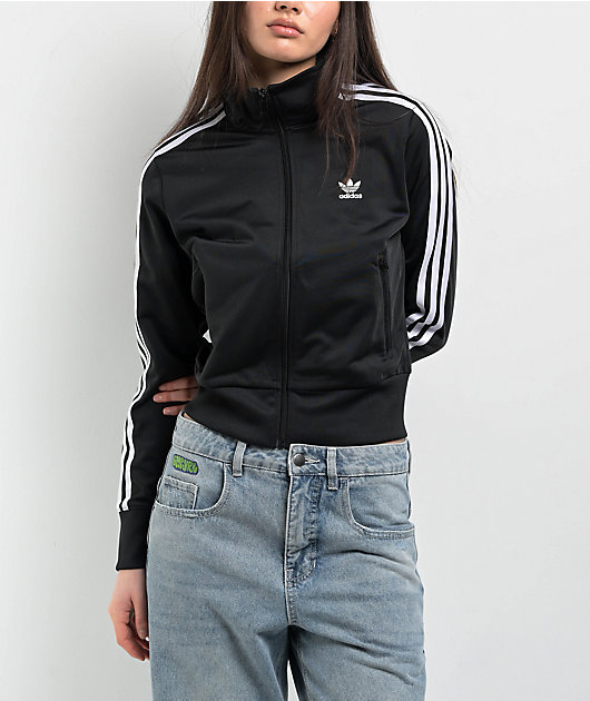 adidas Adicolor Classics Firebird Black Track Jacket | Zumiez