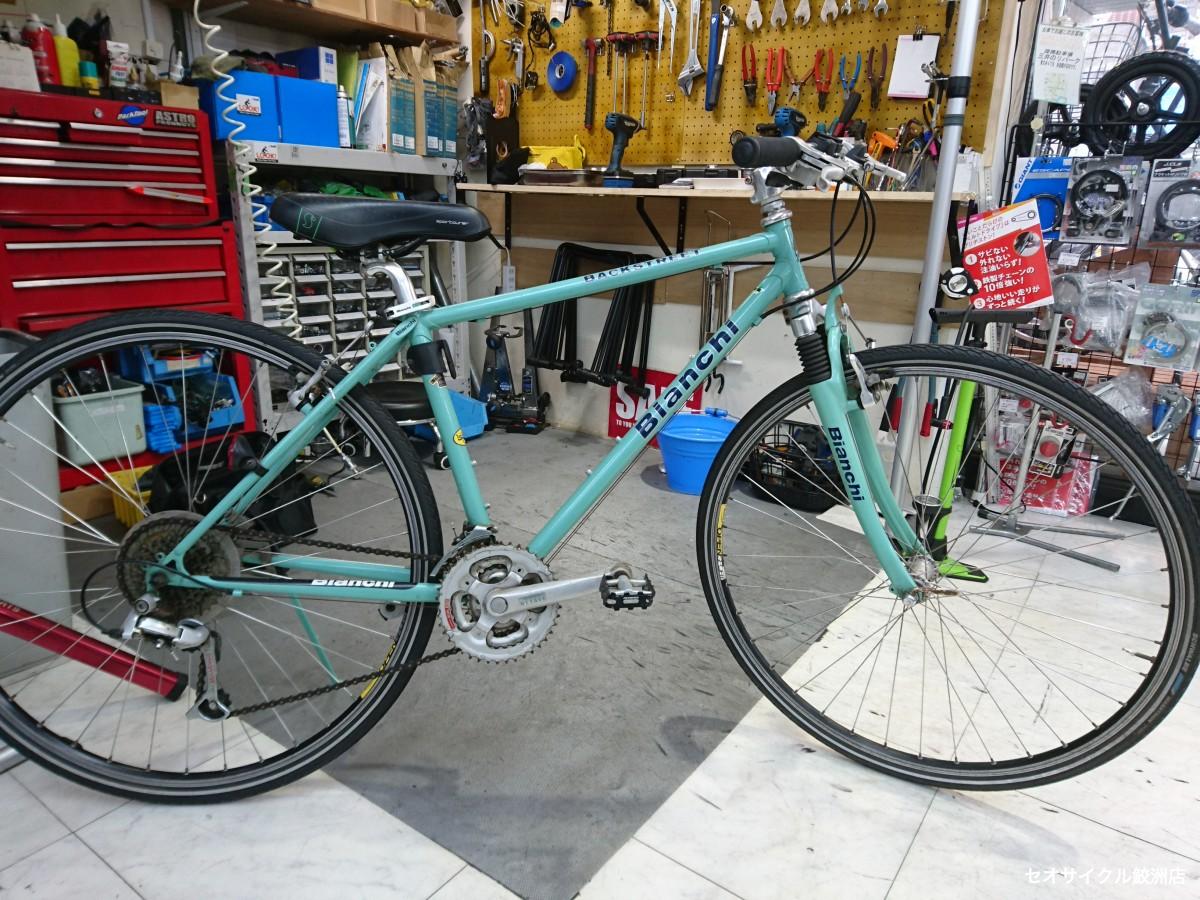 BIANCHI ビアンキ クロスバイク中古品部品取りも可能 backstreet