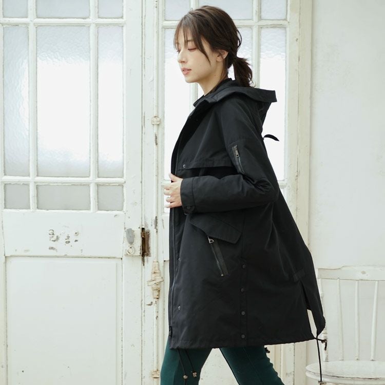 Filomo モッズコート レディース ダウン ライナー フード付き ファー