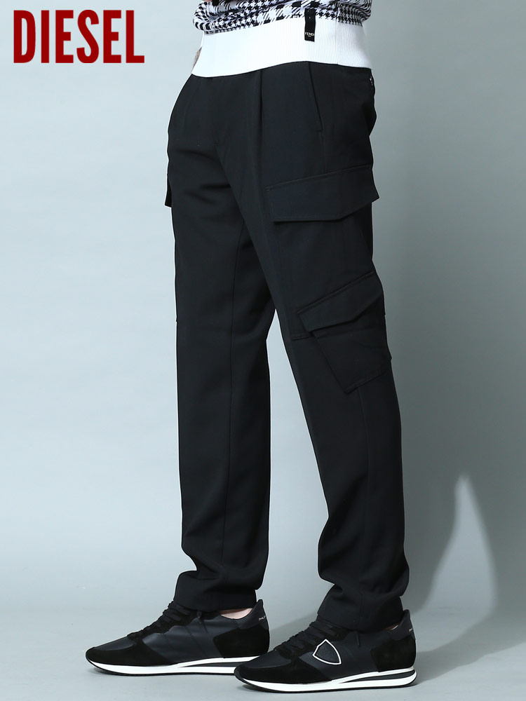 DIESEL (ディーゼル) ワンタック カーゴパンツ P-RHEE-NW