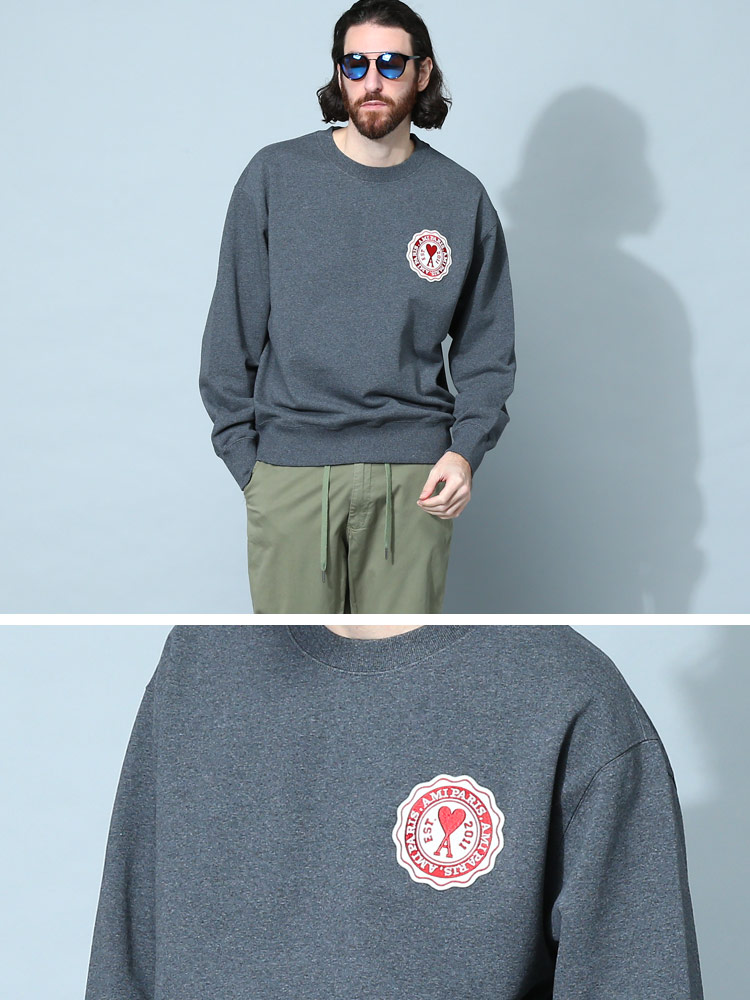 アミパリス メンズ トレーナー AMI PARIS ブランド トップス