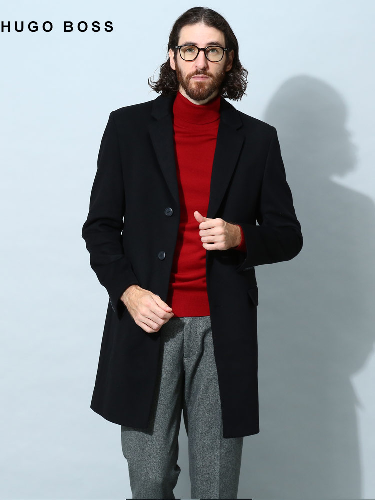 somaholiday 希少サイズ58 HUGO BOSSチェスターコート 中古・古着通販