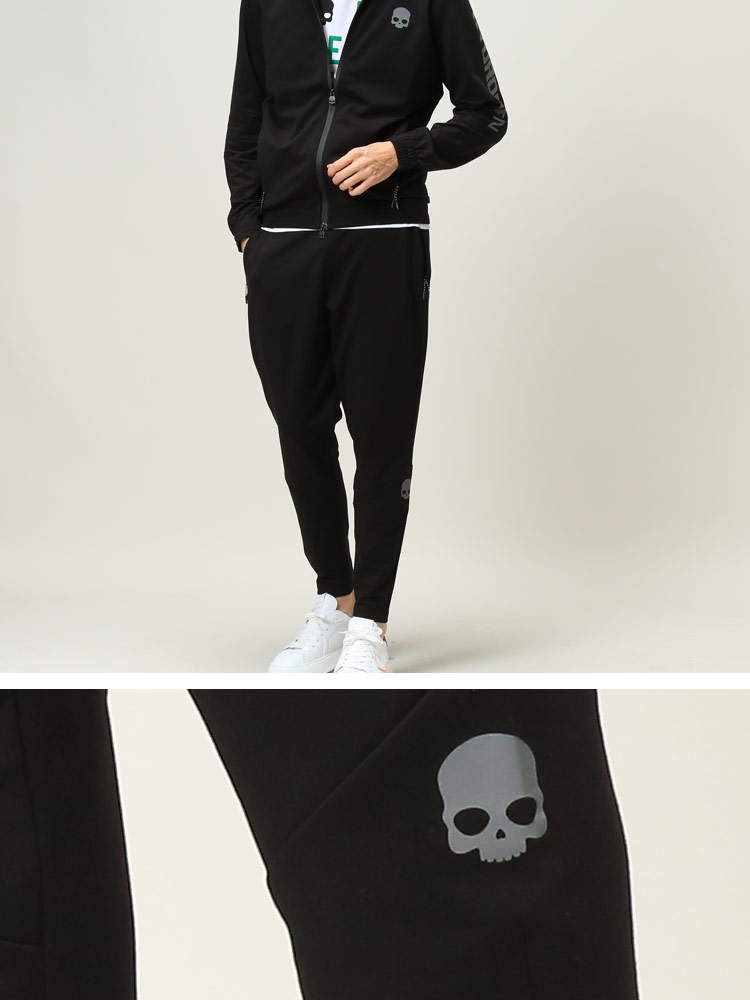 HYDROGEN (ハイドロゲン) ブランド メンズ サイドロゴ スカル パンツ