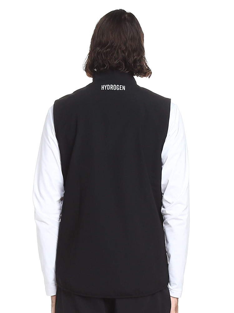 ハイドロゲン メンズ ベスト HYDROGEN ブランド アウター ジレ ロゴ
