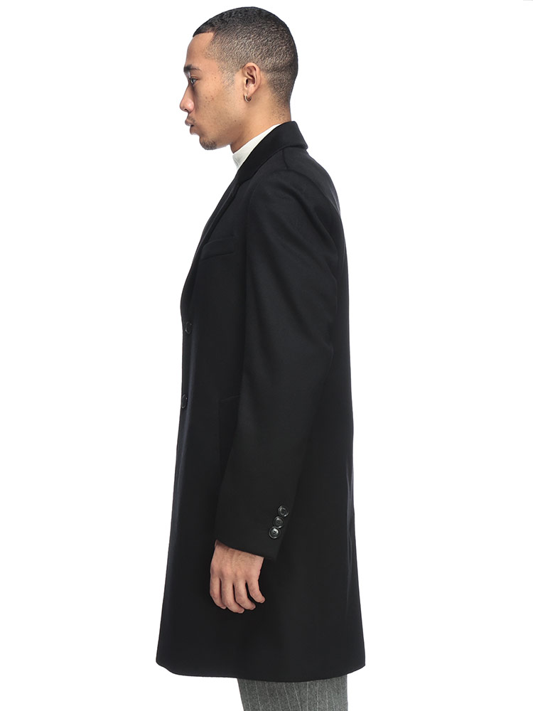 HUGO BOSS (ヒューゴボス) カシミヤ混 段返り 3つボタン ウール