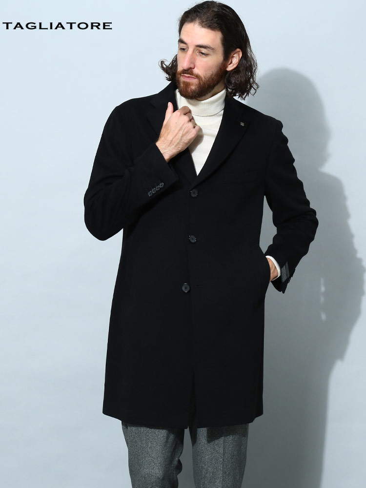 タリアトーレ メンズ コート TAGLIATORE ブランド チェスターコート