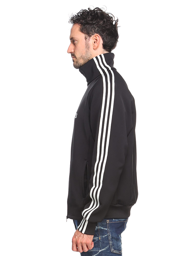 Y-3 (ワイスリー) 胸ロゴ ダブルジップ トラックジャケット 3-STRIPES