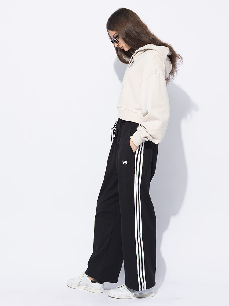 Y-3 (ワイスリー) ナイロンジャカード スリーストライプ トラック