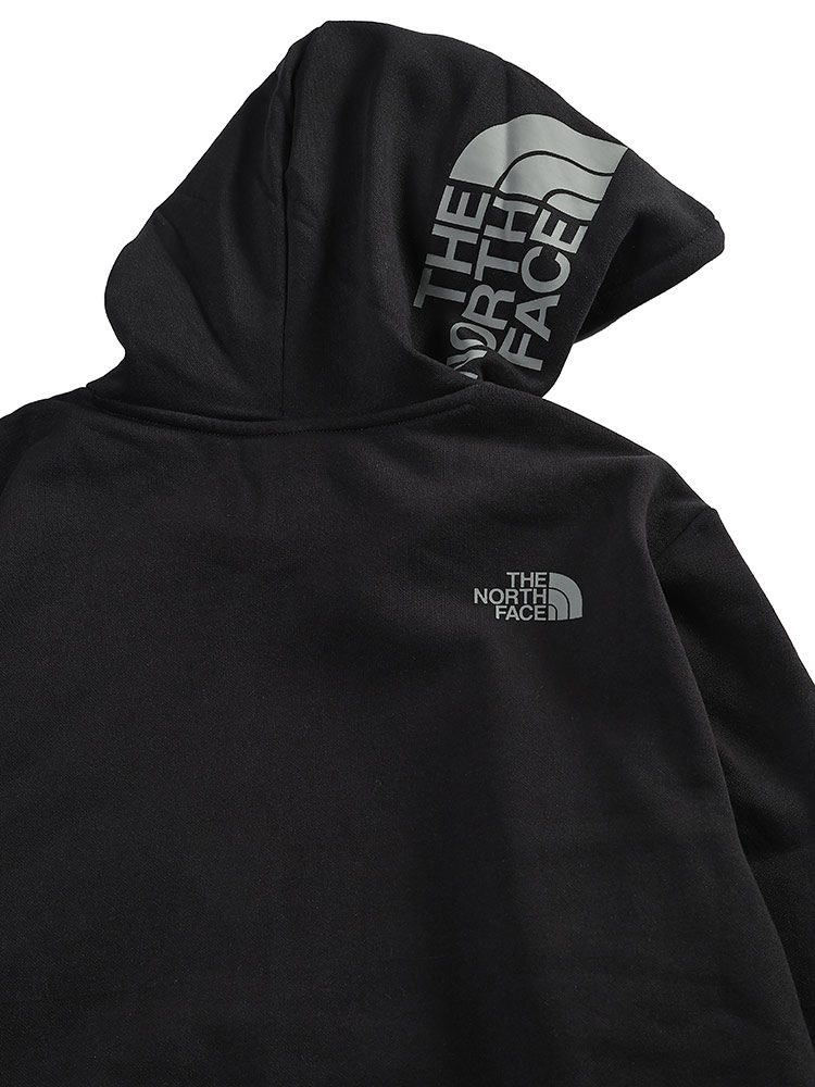 THE NORTH FACE (ザ ノースフェイス) 裏起毛 フードロゴ ポケット付き