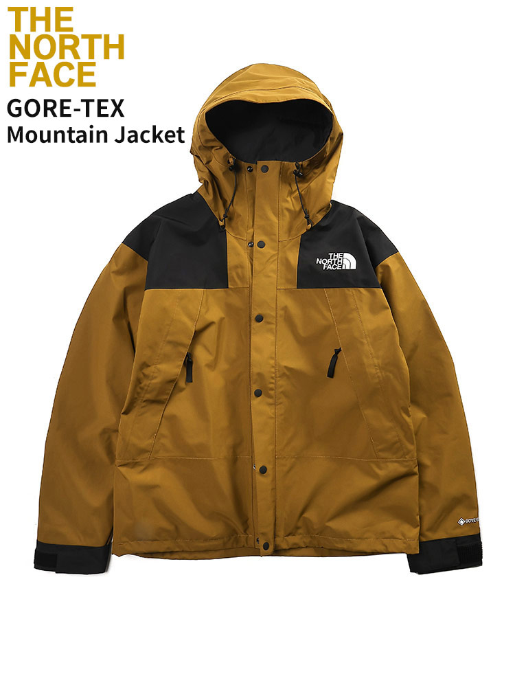 THE NORTH FACE (ザ ノースフェイス) GORE-TEX ロゴ刺繍 フルジップ