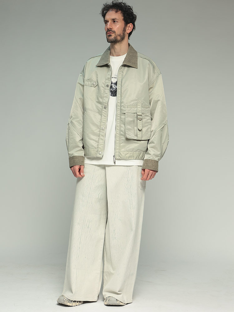 Feng Chen Wang (フェン・チェン・ワン) ポケット フルジップ ワーカー