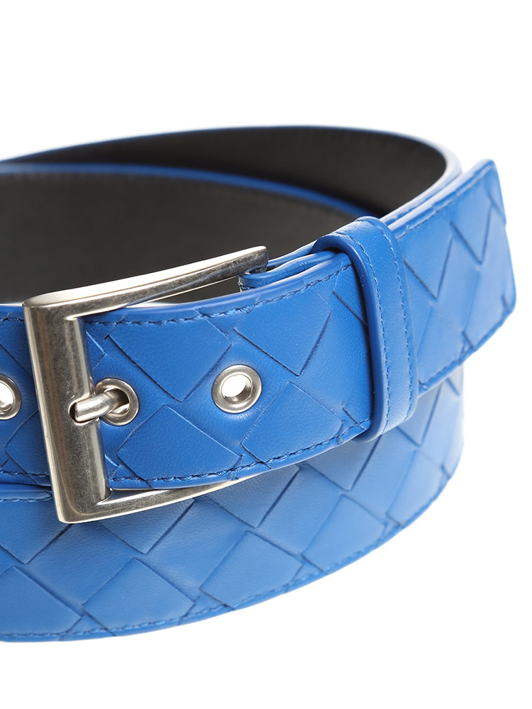 BOTTEGAVENETA (ボッテガヴェネタ) イントレチャート レザー ベルト