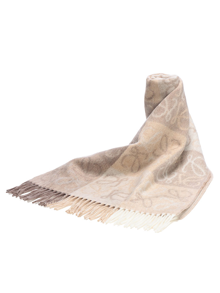 LOEWE (ロエベ) チェッカーボード スカーフ マフラー LELF810487X17