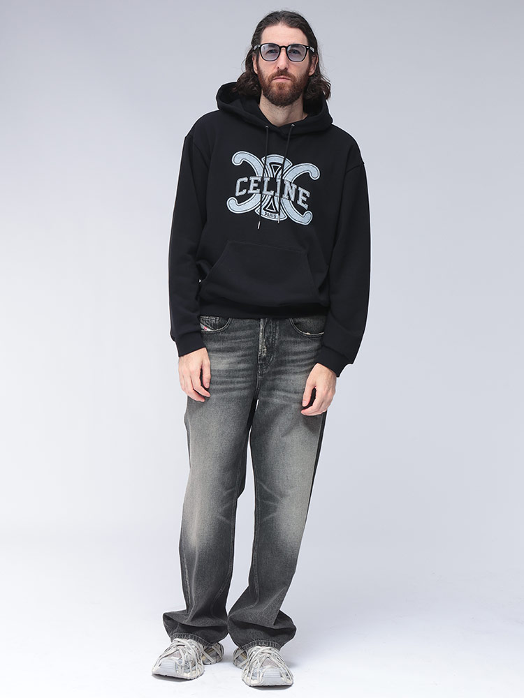 CELINE (セリーヌ) トリオンフプリント プルオーバー パーカー