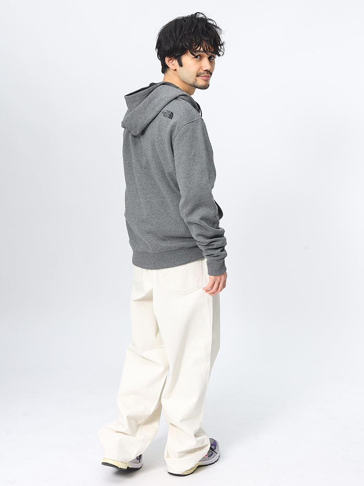 THE NORTH FACE (ザ ノースフェイス) 裏起毛 胸ロゴ フルジップ