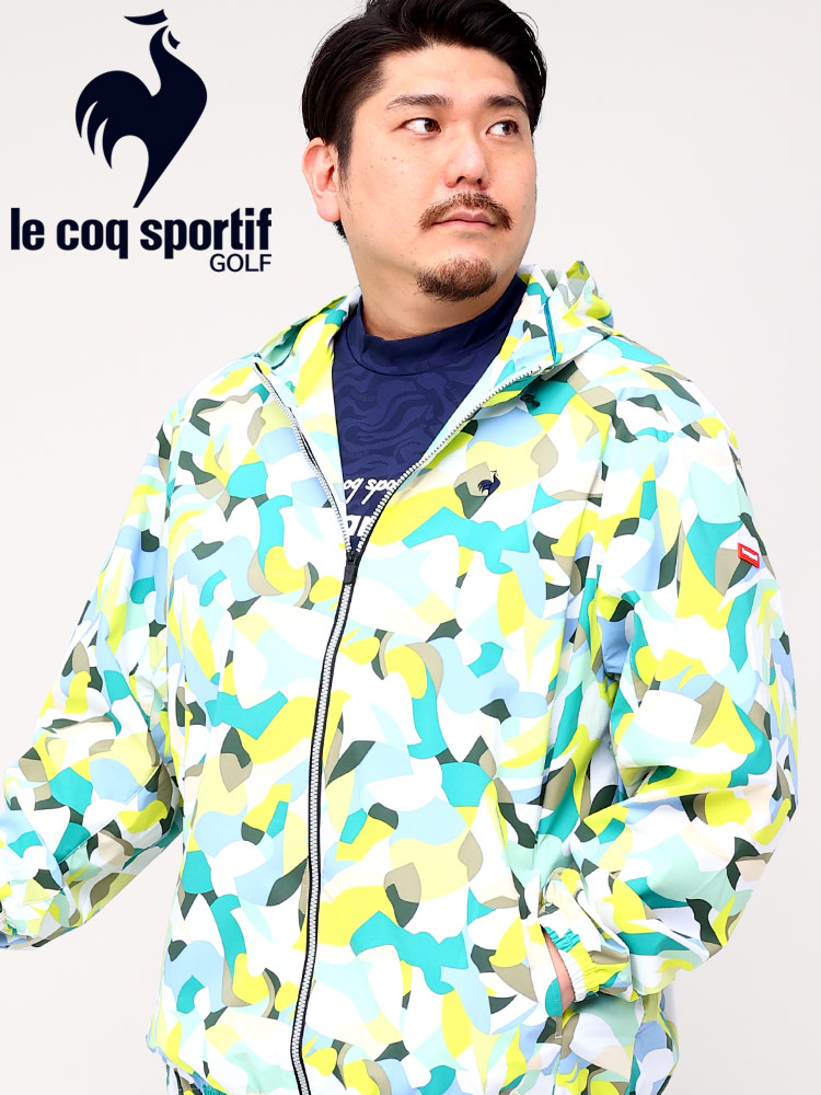 大きいサイズ メンズ le coq sportif (ルコックスポルティフ) GOLF 撥