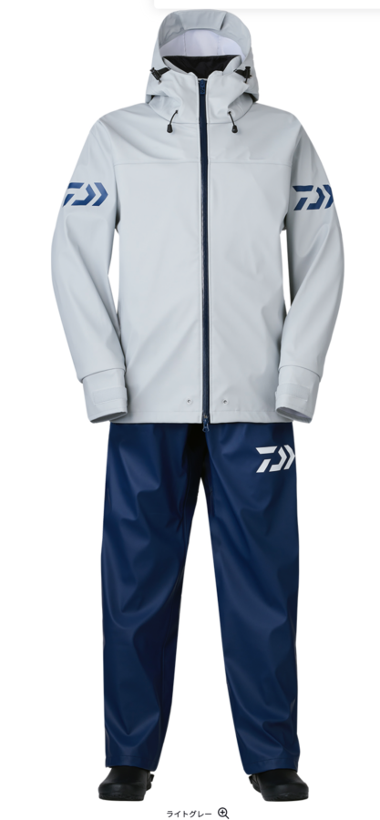 ダイワ『DR-6023 PUオーシャンライトレインスーツ』『DR-6323P同ハーフ