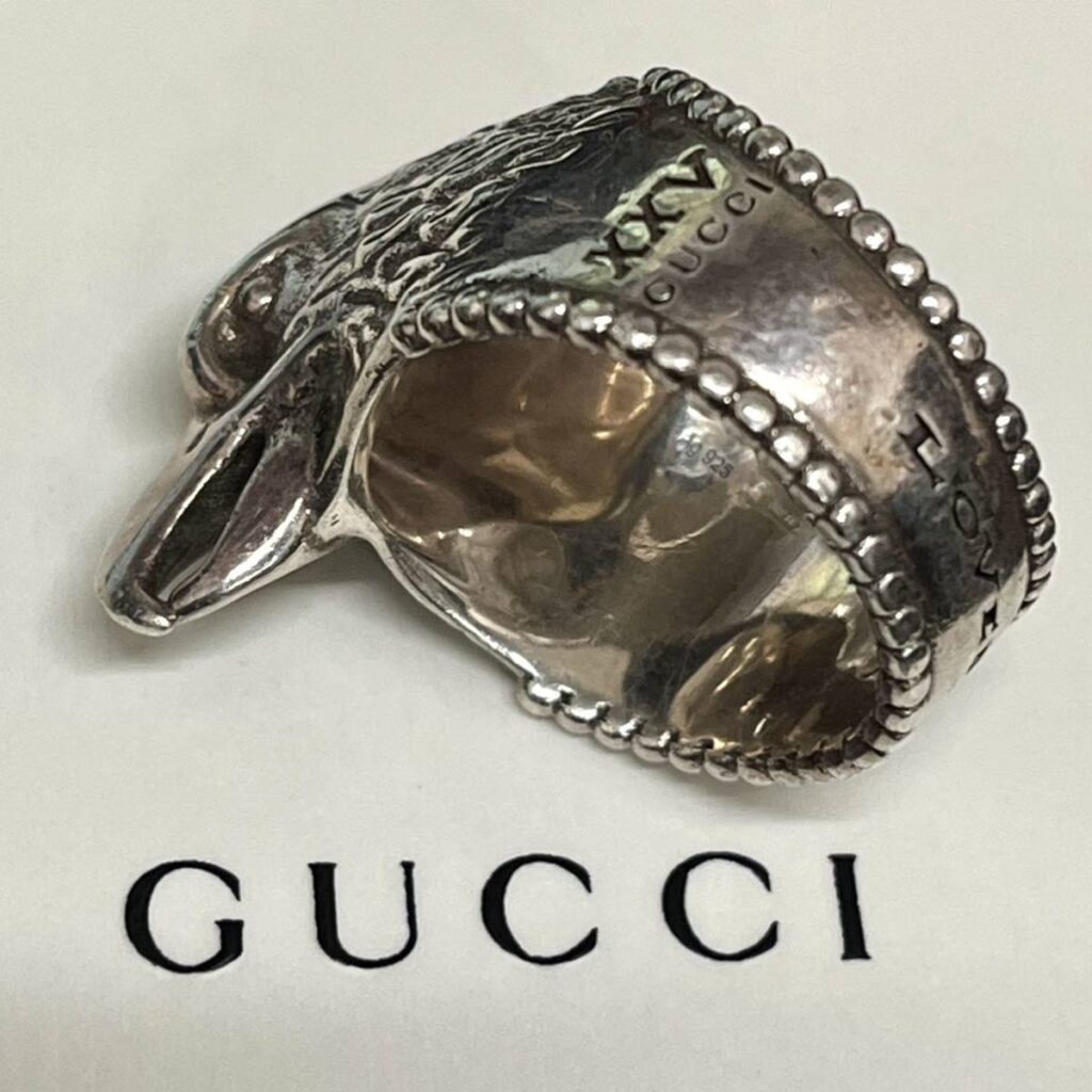GUCCI アンガーフォレスト イーグルヘッド リングの買取実績 | 買取
