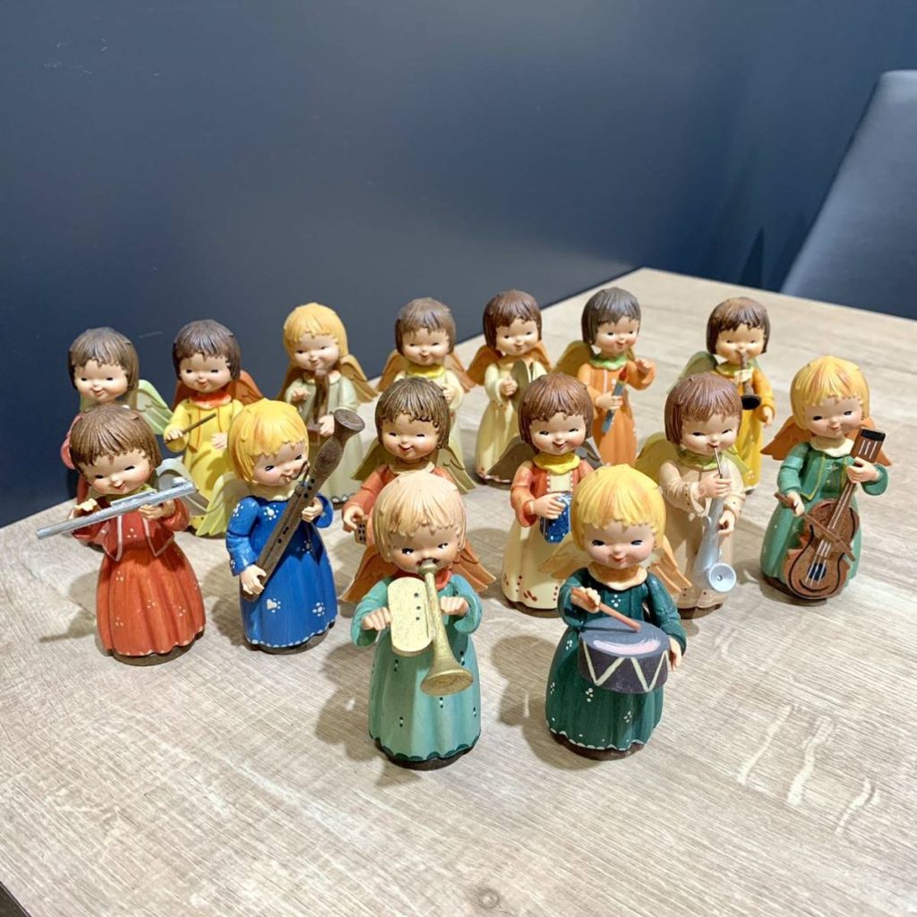 ANRI アンリ 天使 音楽隊 木彫人形の買取実績 | 買取専門店さすがや