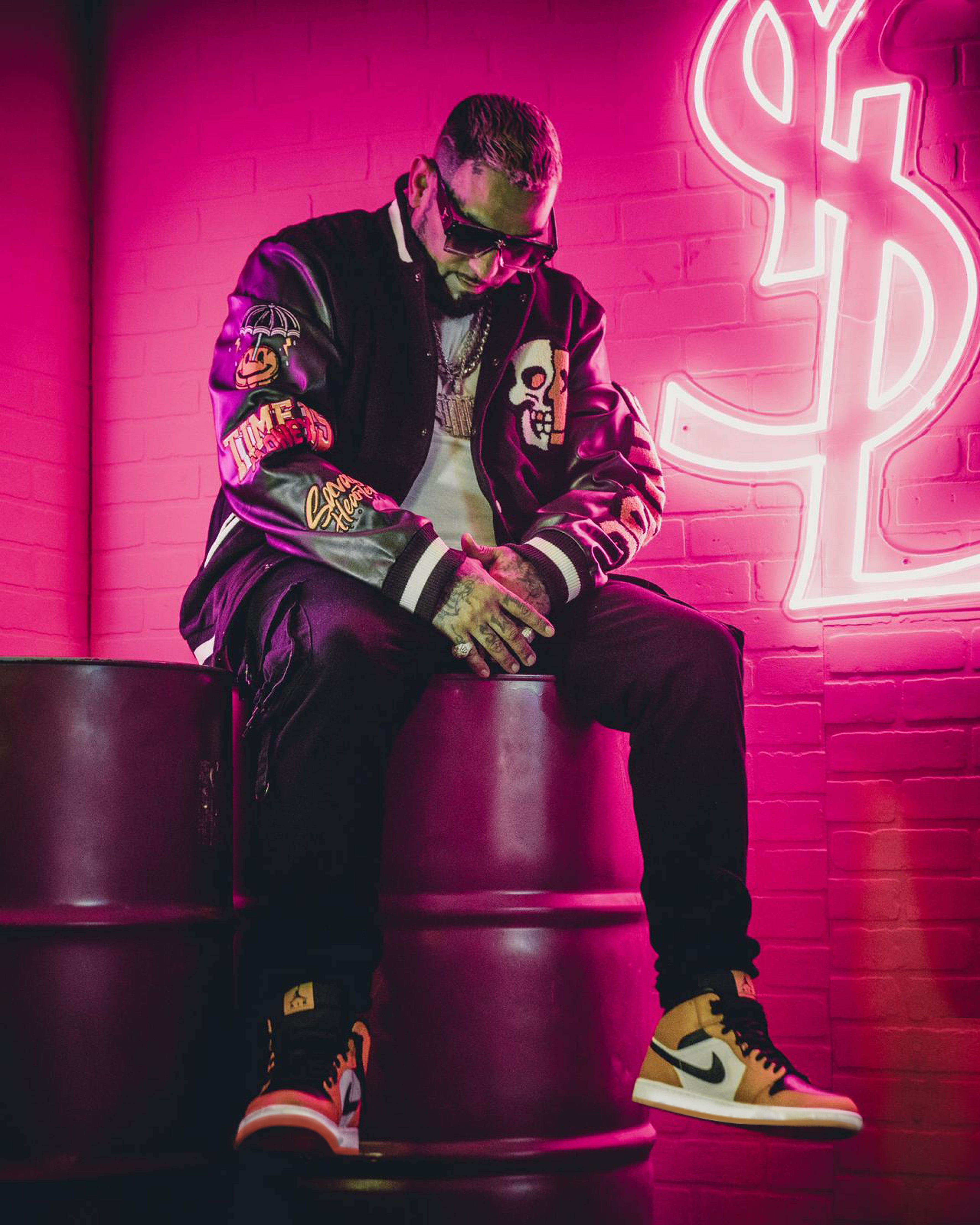 Grind Now Smile Later Varsity Jacket – Savage Hearted Clothing