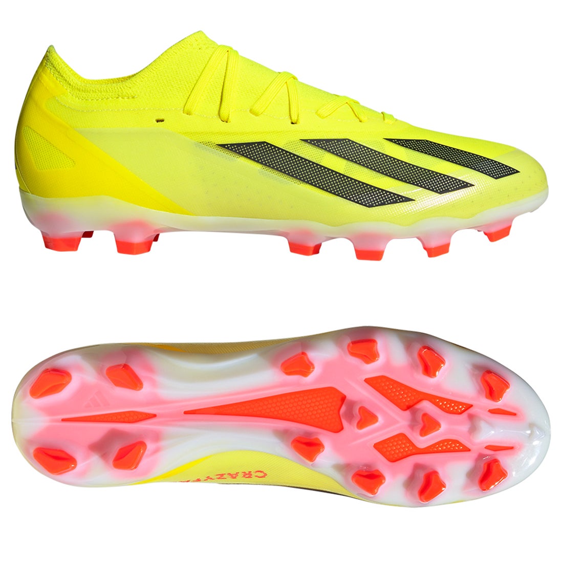 adidas アディダス エックス クレイジーファスト PRO HG/AG(イエロー