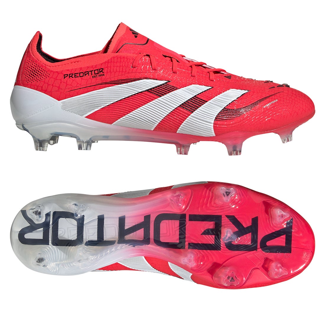 adidas アディダス プレデター ELITE FG(レッド/ホワイト/ブラック